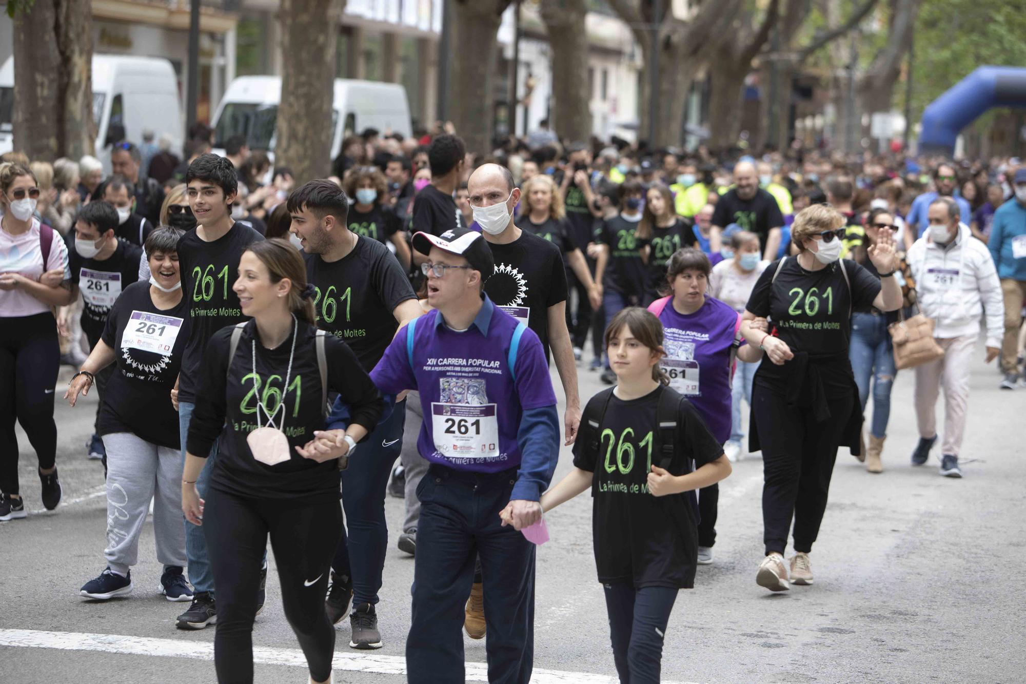 Carrera de Xàtiva para personas con diversidad funcional