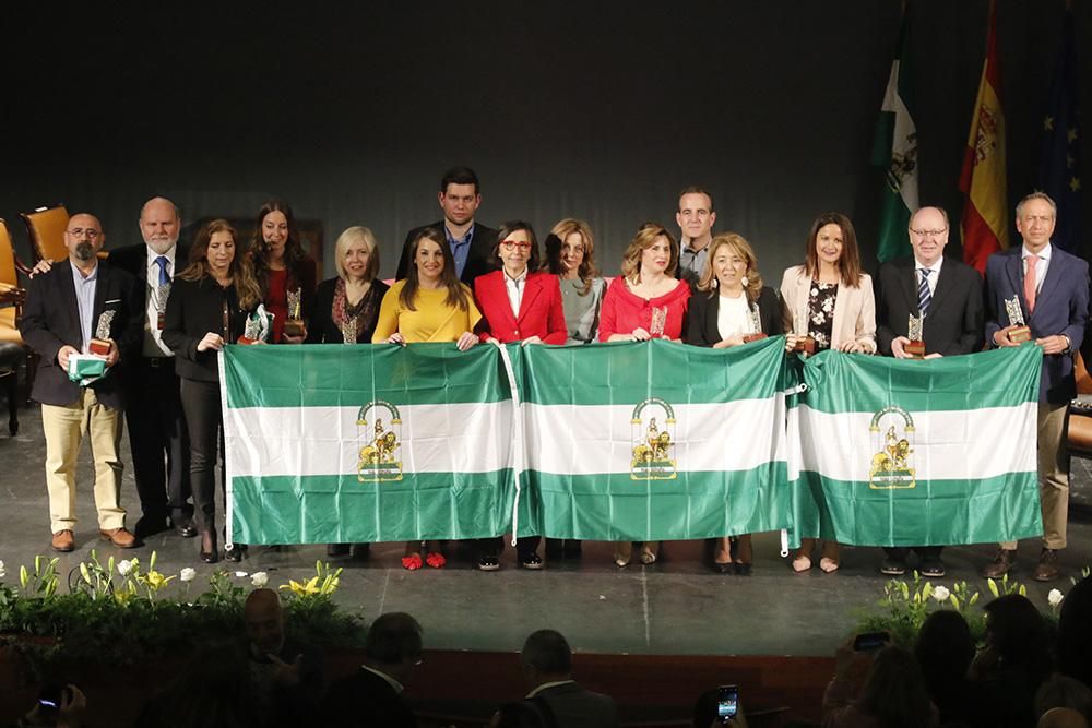 Distinciones del día de Andalucía en Córdoba.