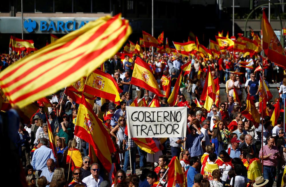 Concentración en Madrid por la unidad de España