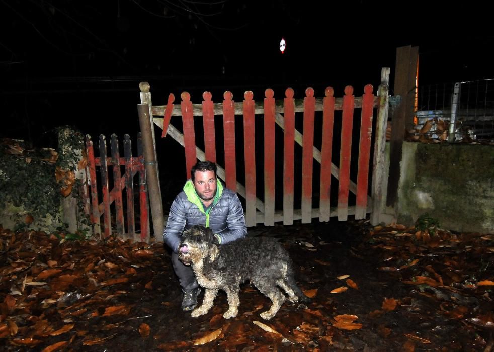 El cazador Fredín Velasco escaló 120 metros para rescatar a su perro "Piro"