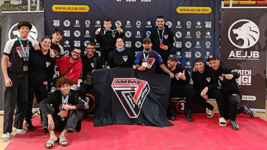 Los lucharores benaventanos que compitieron en Guadalajara