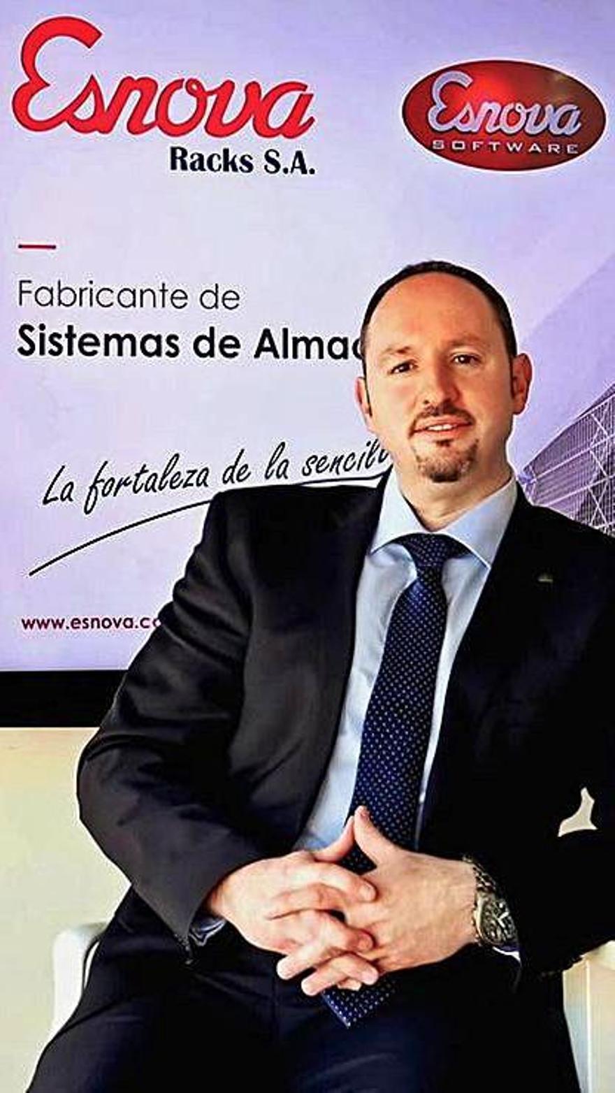 Marco Antonio Fernández, CEO de Esnova Racks. | foto cedida a Lne