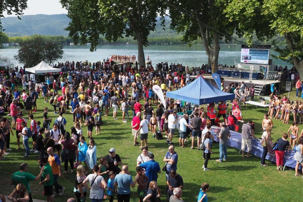 76a edició de la Travessia a l'Estany de Banyoles