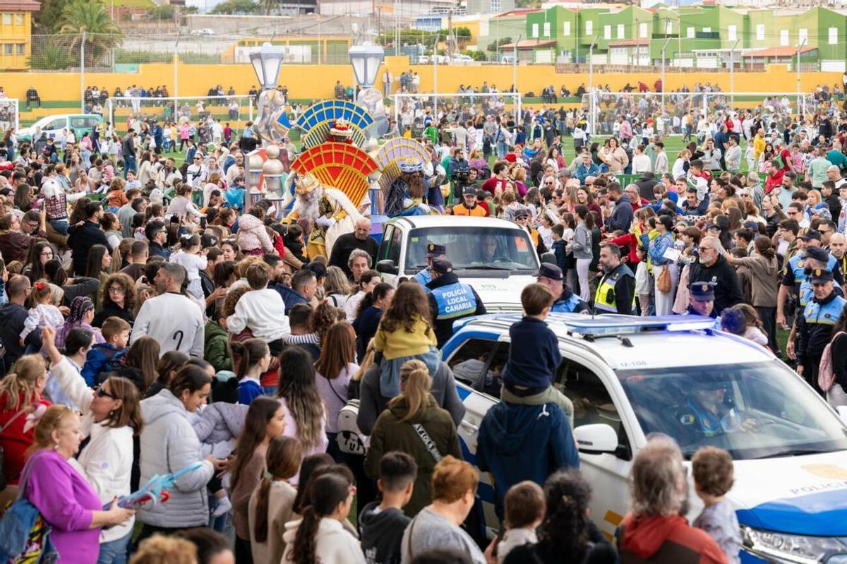 Llegada de los Reyes Magos de Oriente a Gáldar