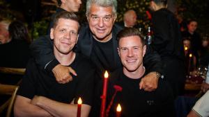 La fiesta de los campeones: As posaron en la cena de celebracin