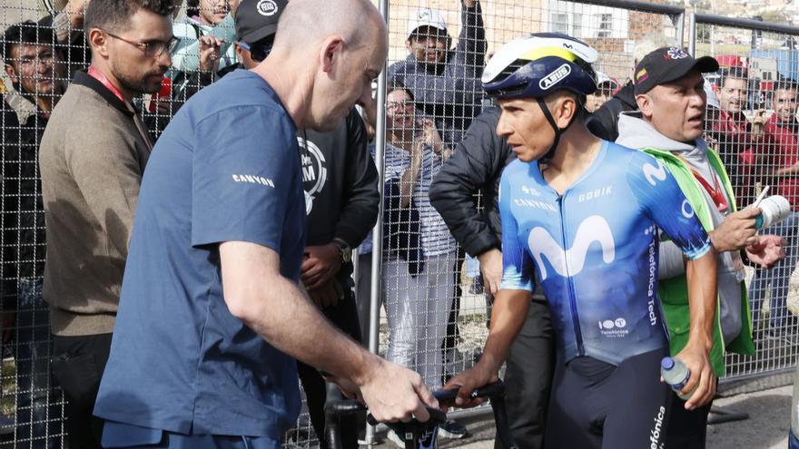 Nairo Quintana liderará al Movistar en Galicia