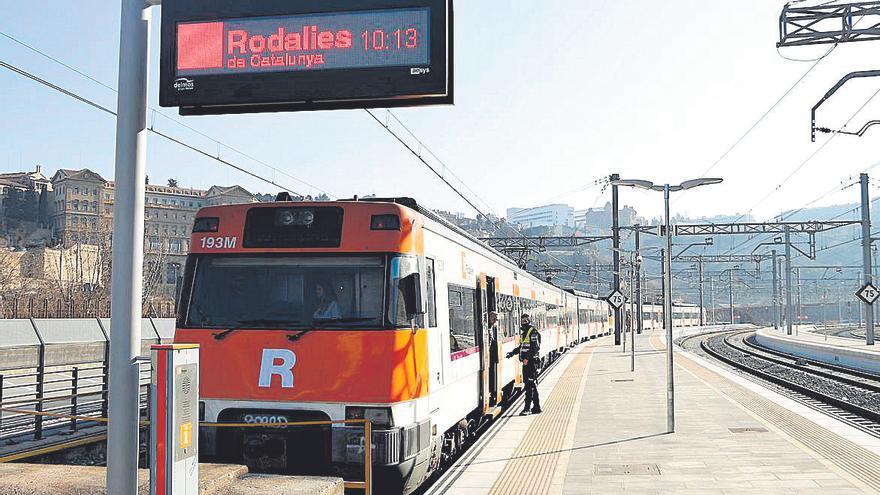 El trajecte en tren de Manresa a Barcelona dura més que fa un segle