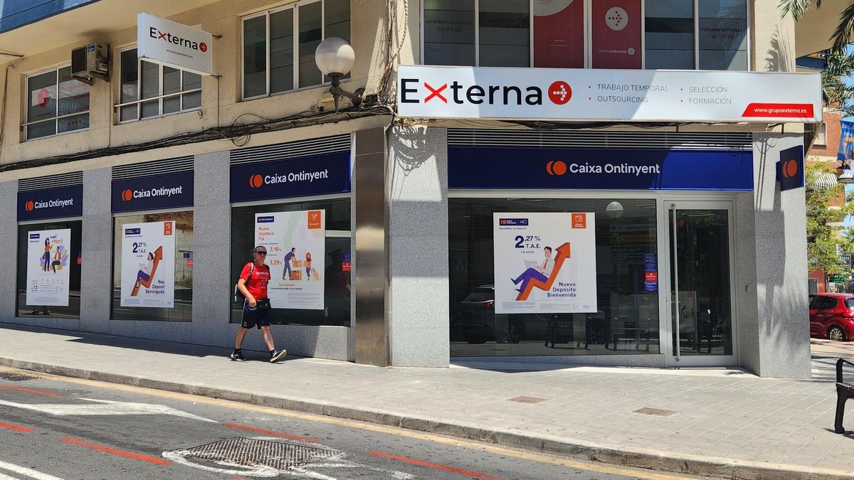 La oficina que ha abierto Caixa Ontinyent en el centro de Alicante.