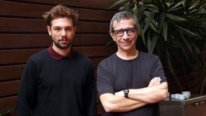 Los actores Jordi Boixaderas y Carlos Cuevas