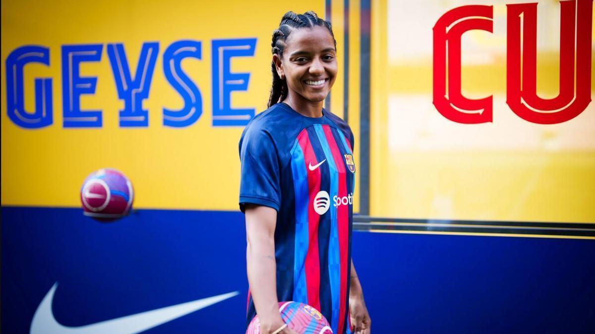 La davantera Geyse Ferreira ja vesteix de blaugrana