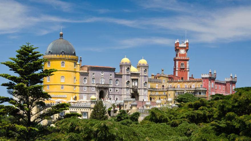 El castillo de Sintra en Portugal