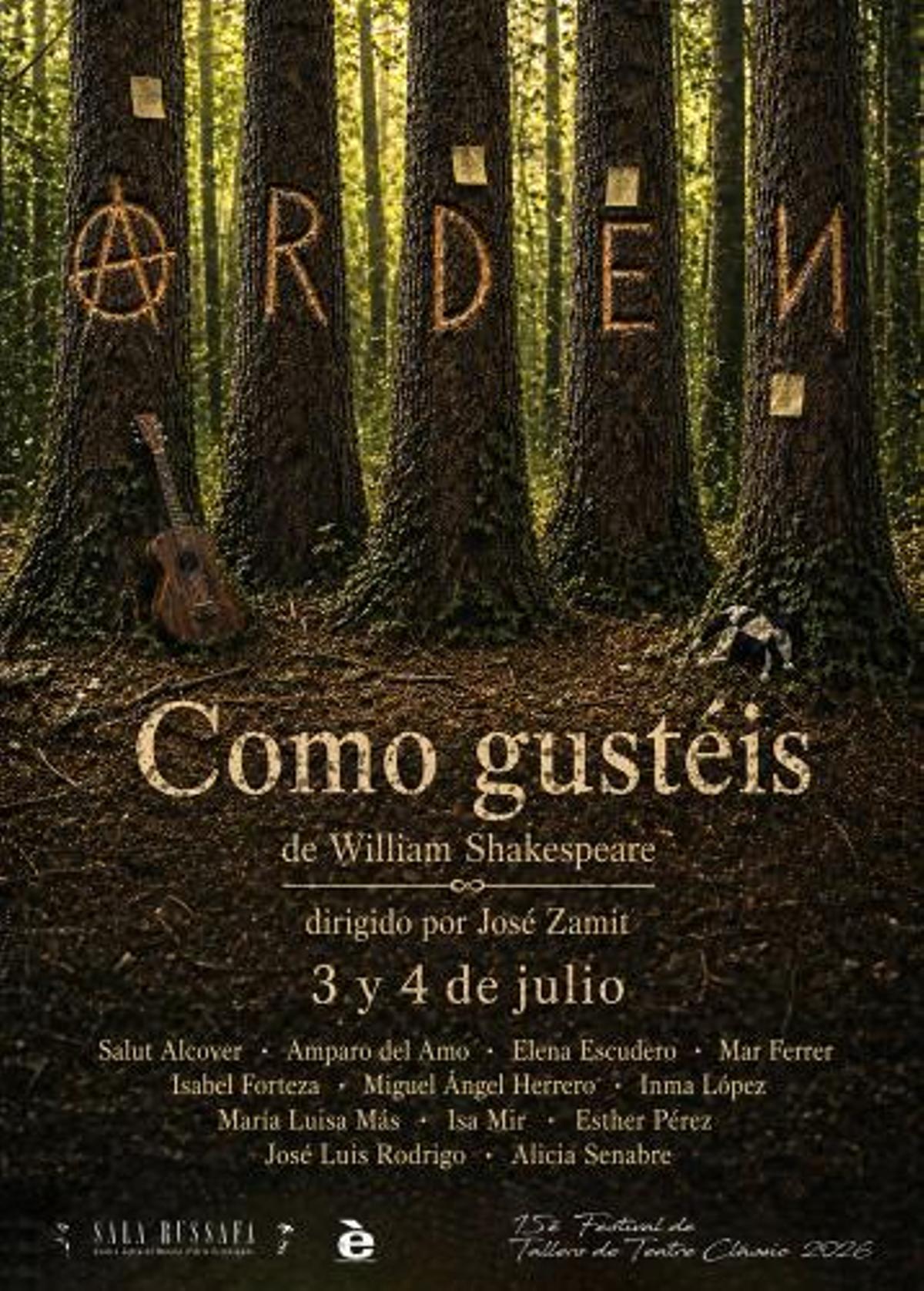 Cartel de 'Como Gustéis'