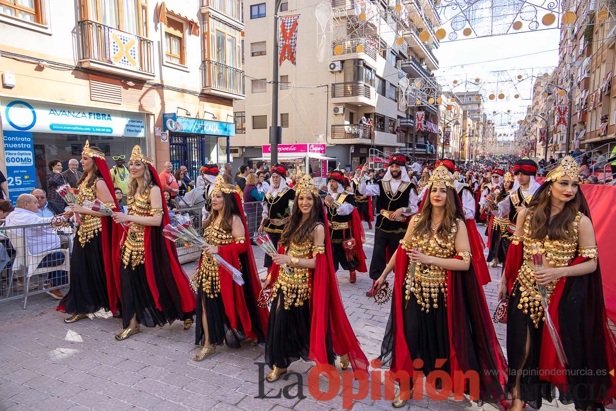 Procesión de subida a la Basílica en las Fiestas de Caravaca (Bando Moro)