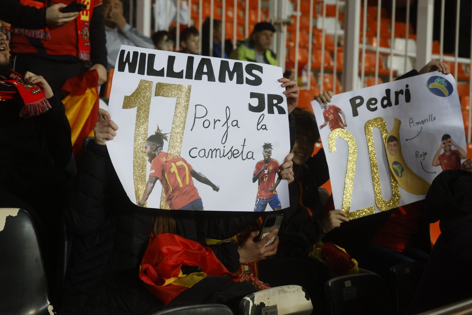 España - Países Bajos: Búscate en la grada de Mestalla