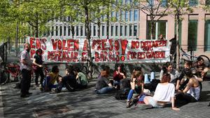 Comença el judici contra les 13 persones acusades per les protestes de Can Vies.