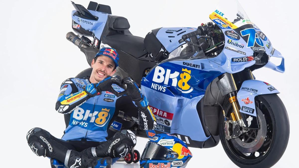 Álex Márquez, con su nueva Gresini