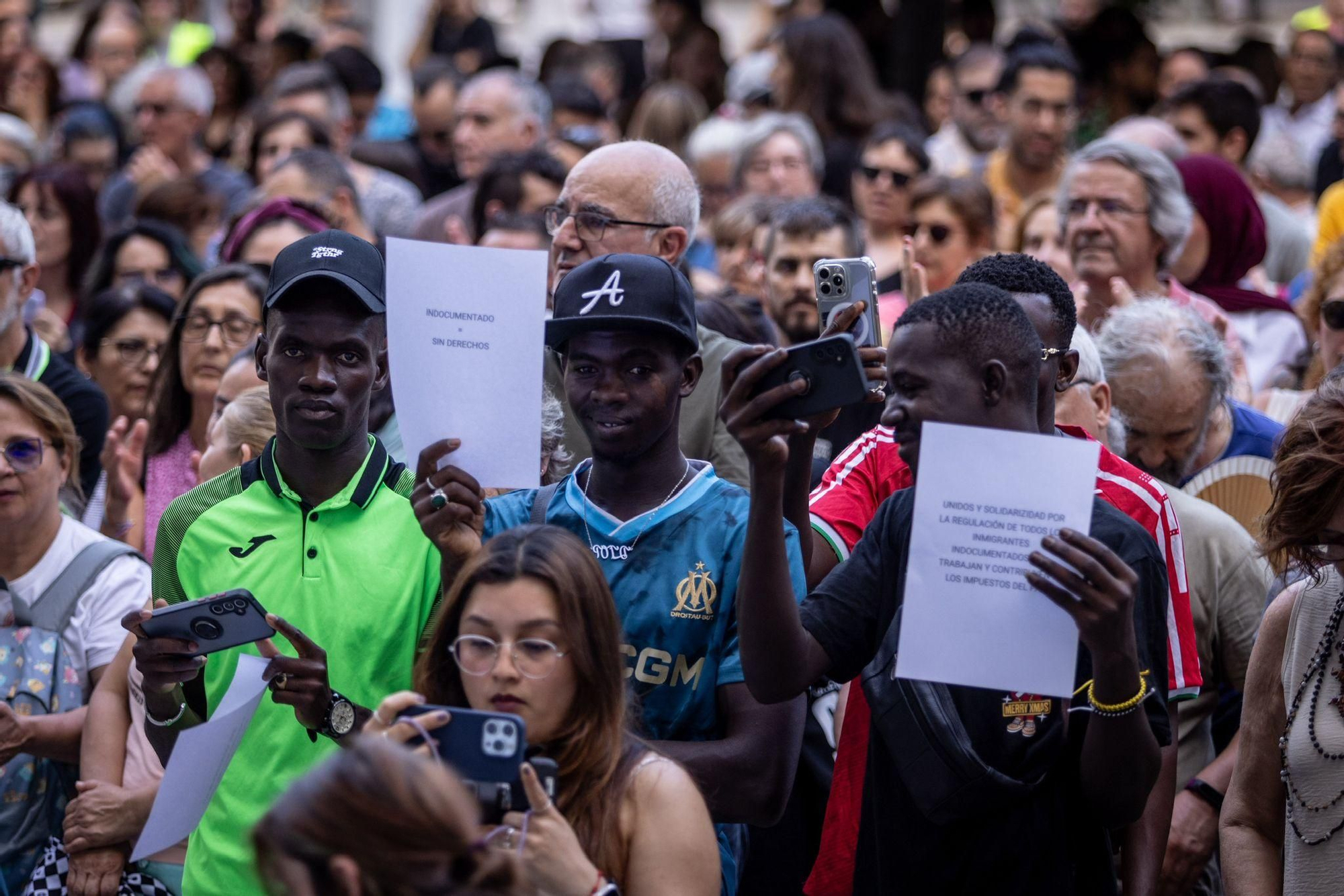 En imágenes | Manifestación en contra del racismo en Zaragoza