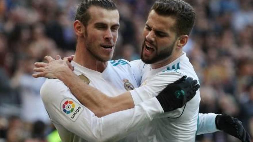 Bale i Nacho, amb dos gols cadascun, van liderar la remuntada blanca