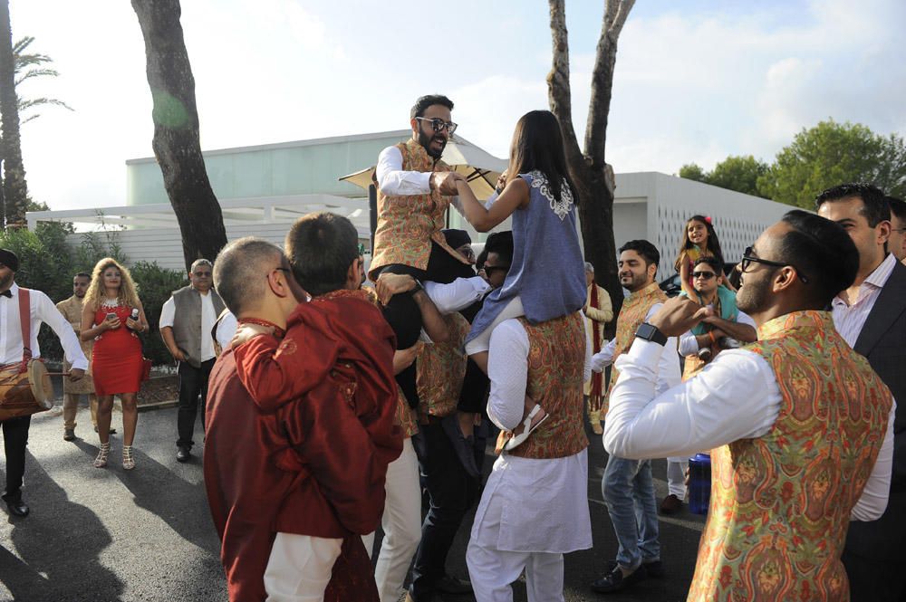 Gran boda india en Ibiza