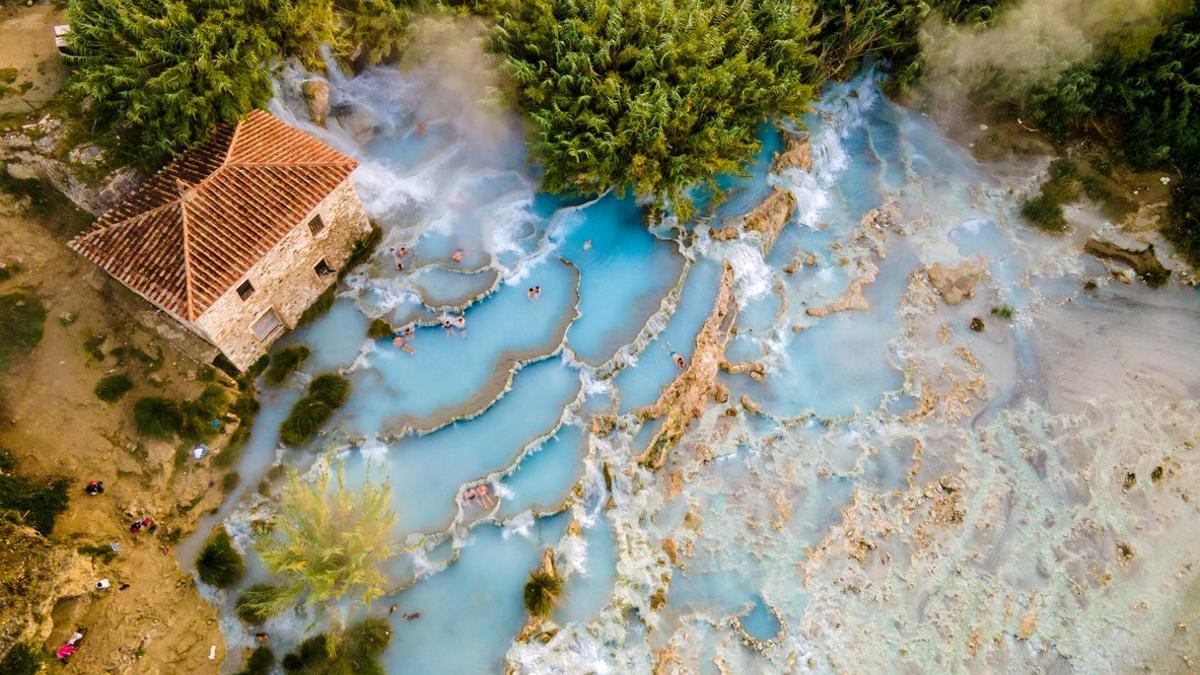 Las termas de Saturnia, un placer de dioses en plena Toscana - Viajar