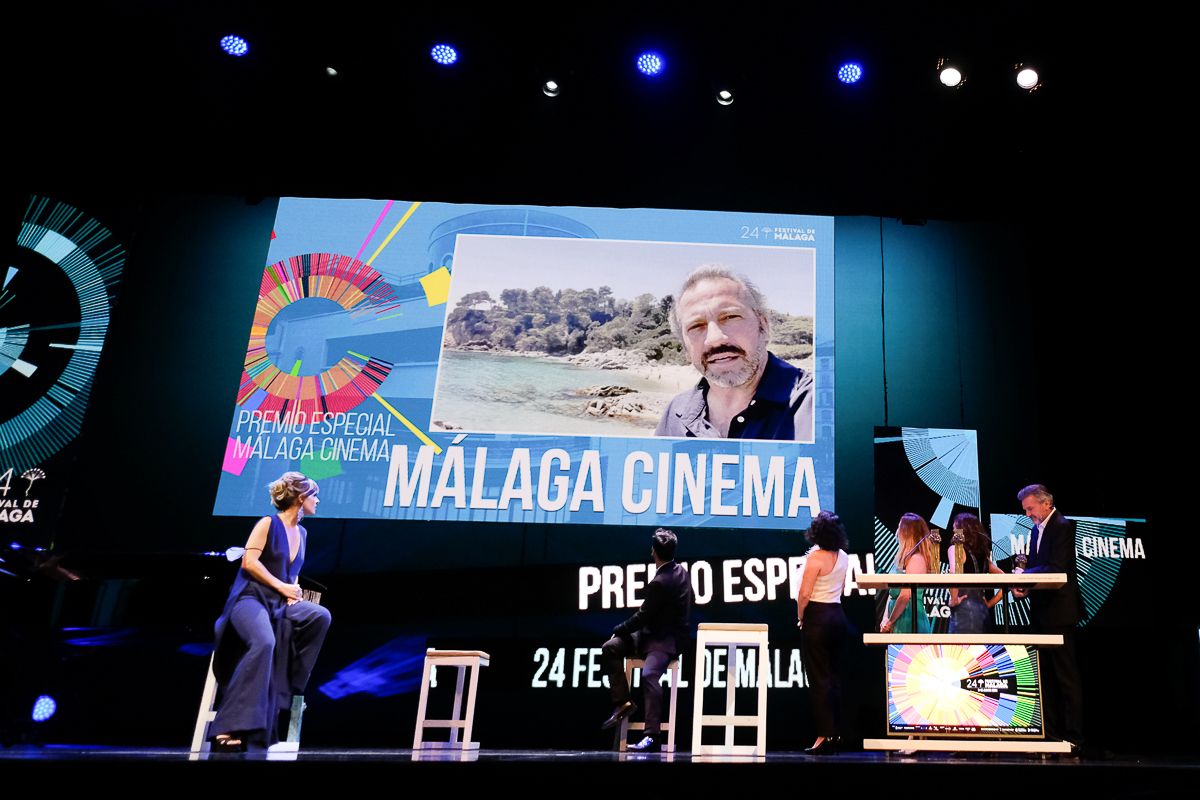 Las imágenes de la gala Málaga Cinema del Festival de Cine