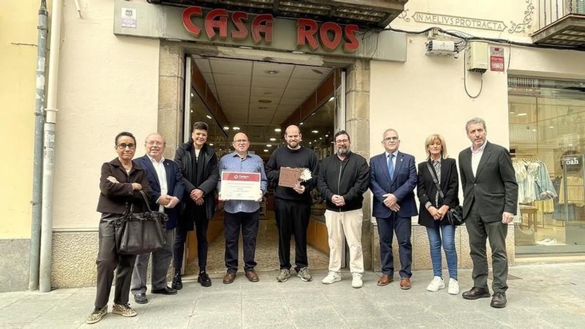 Distinció a Casa Ros.