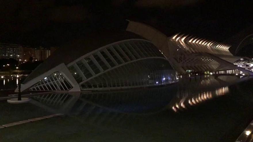 Hora del Planeta: La Ciudad de las Ciencias se apaga