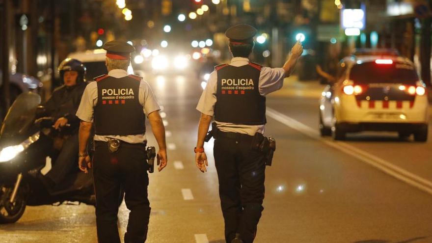 Mossos, en una imatge d&#039;arxiu