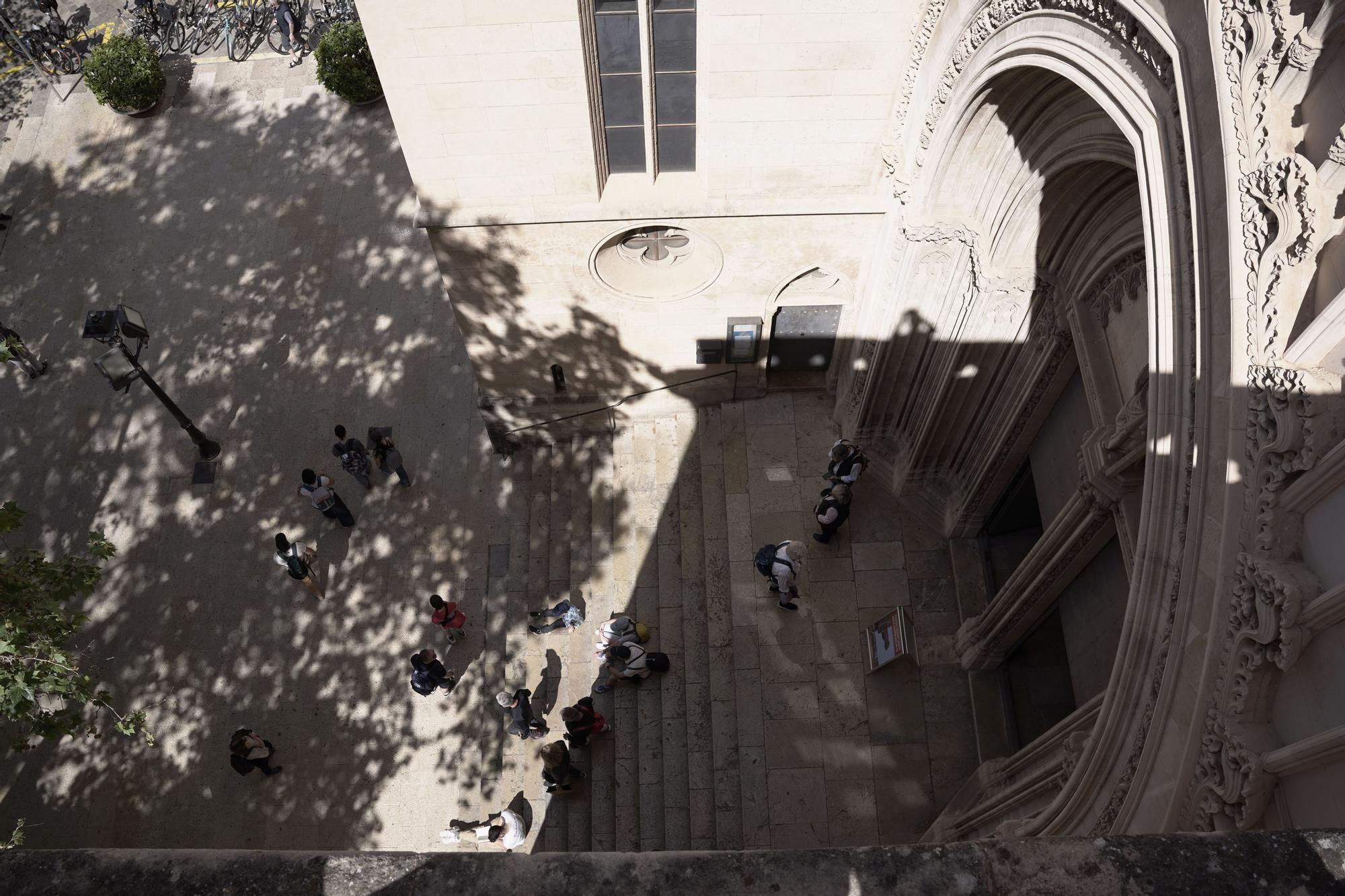 Die Kirche Santa Eulàlia in Palma de Mallorca öffnet die Dachterrasse für Besucher