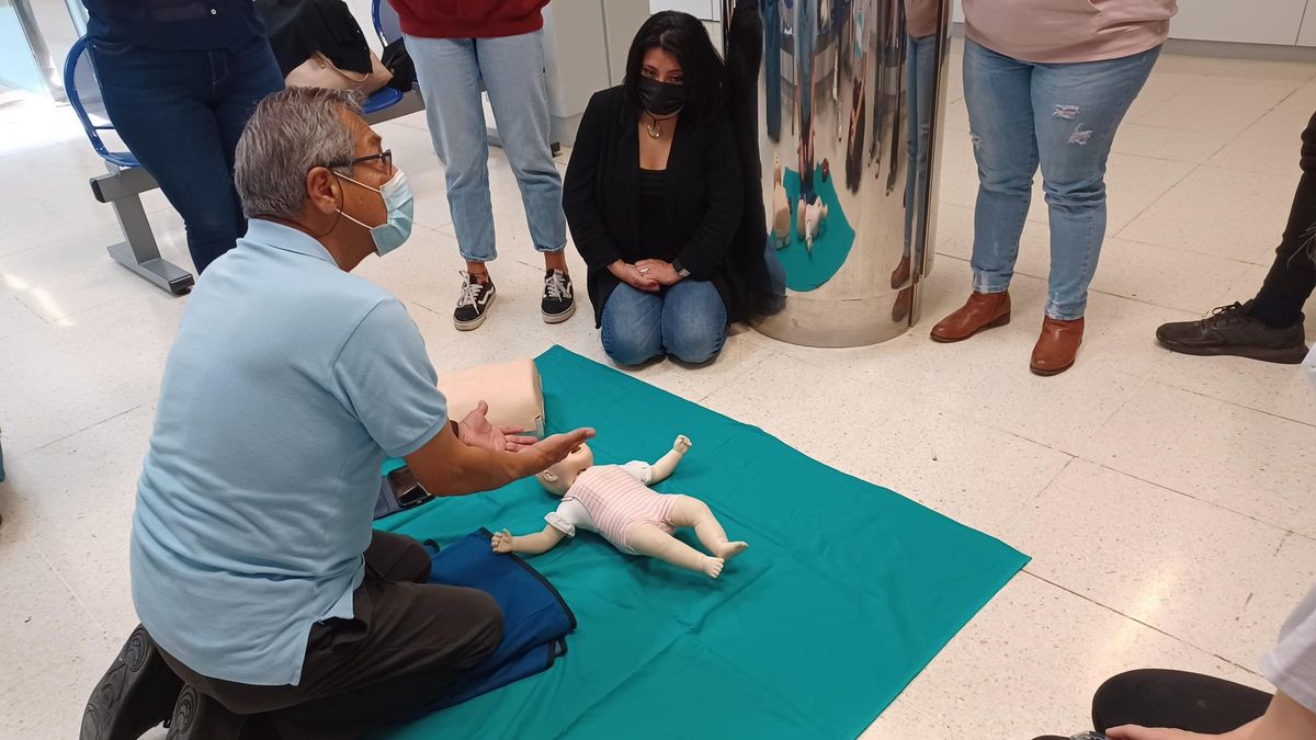 Talleres de Soporte Vital Básico organizado por Expaumi