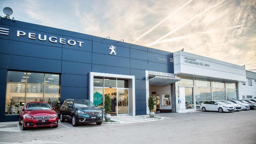 El concesionario Peugeot Edauto.