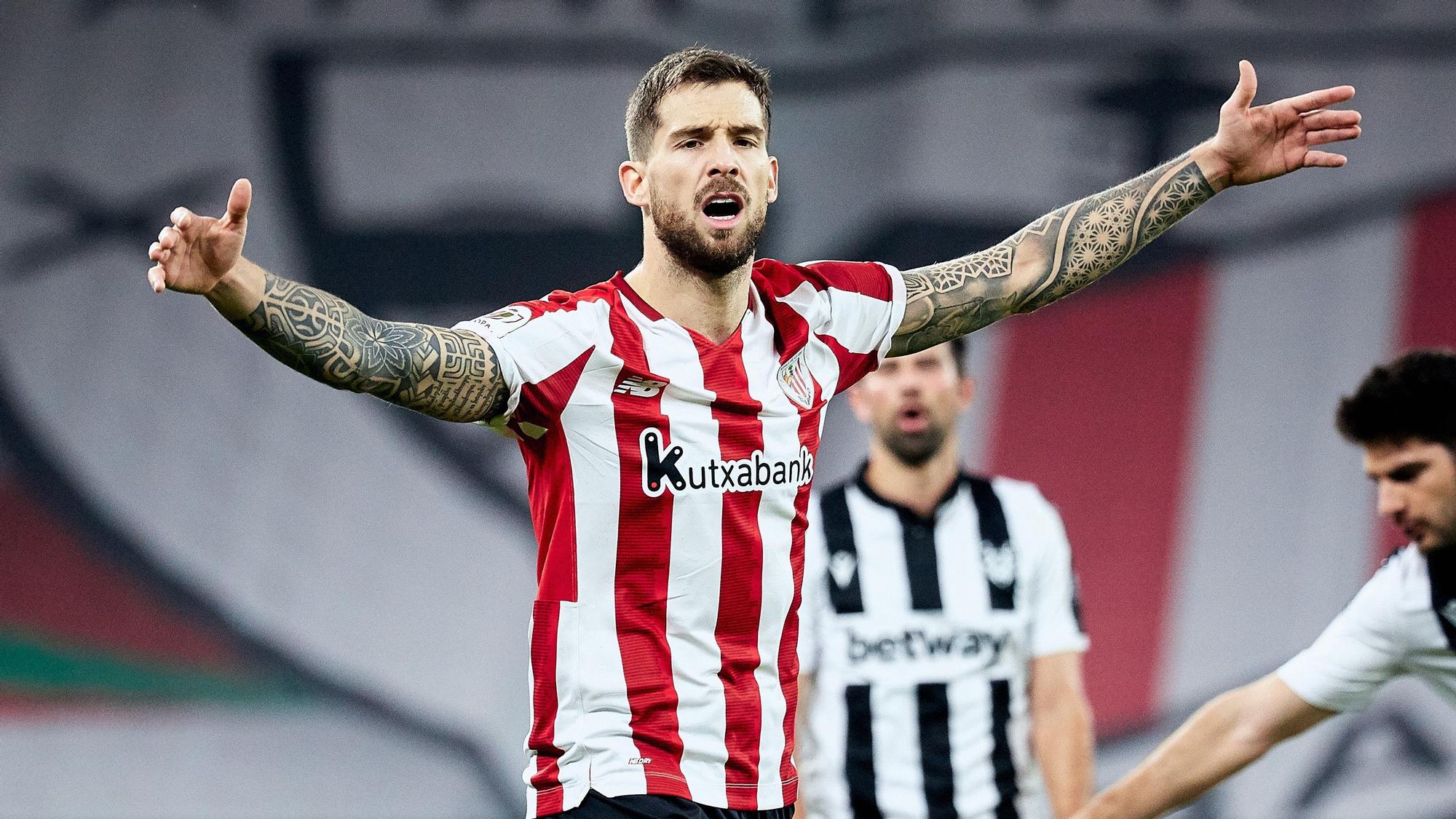 Iñigo Martínez, autor del empate del Athletic.