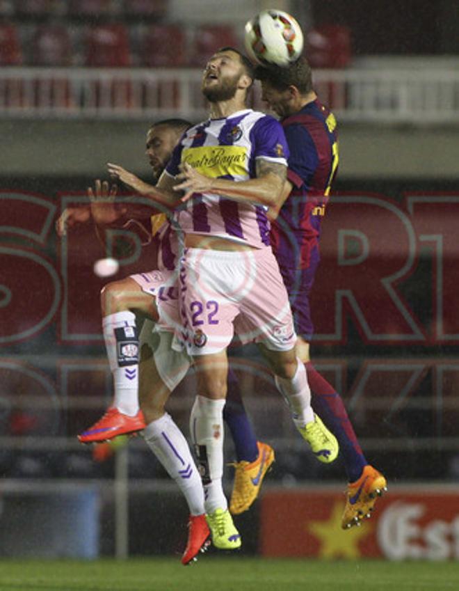 FC Barcelona B, 1 - Valladolid, 3