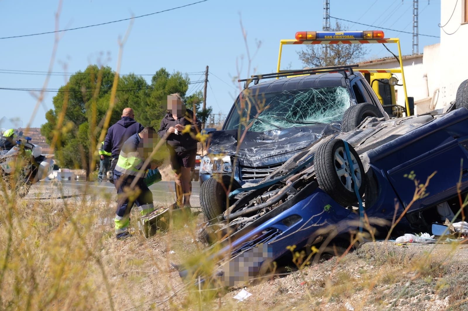 Fallece una joven de 22 años en un accidente de tráfico en la carretera de Monóvar-Pinoso