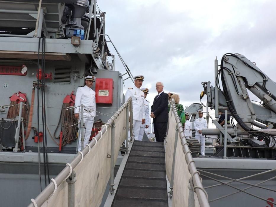 Jornada de puertas abiertas en Águilas con la Armada