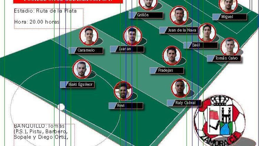 Posible once del Zamora CF