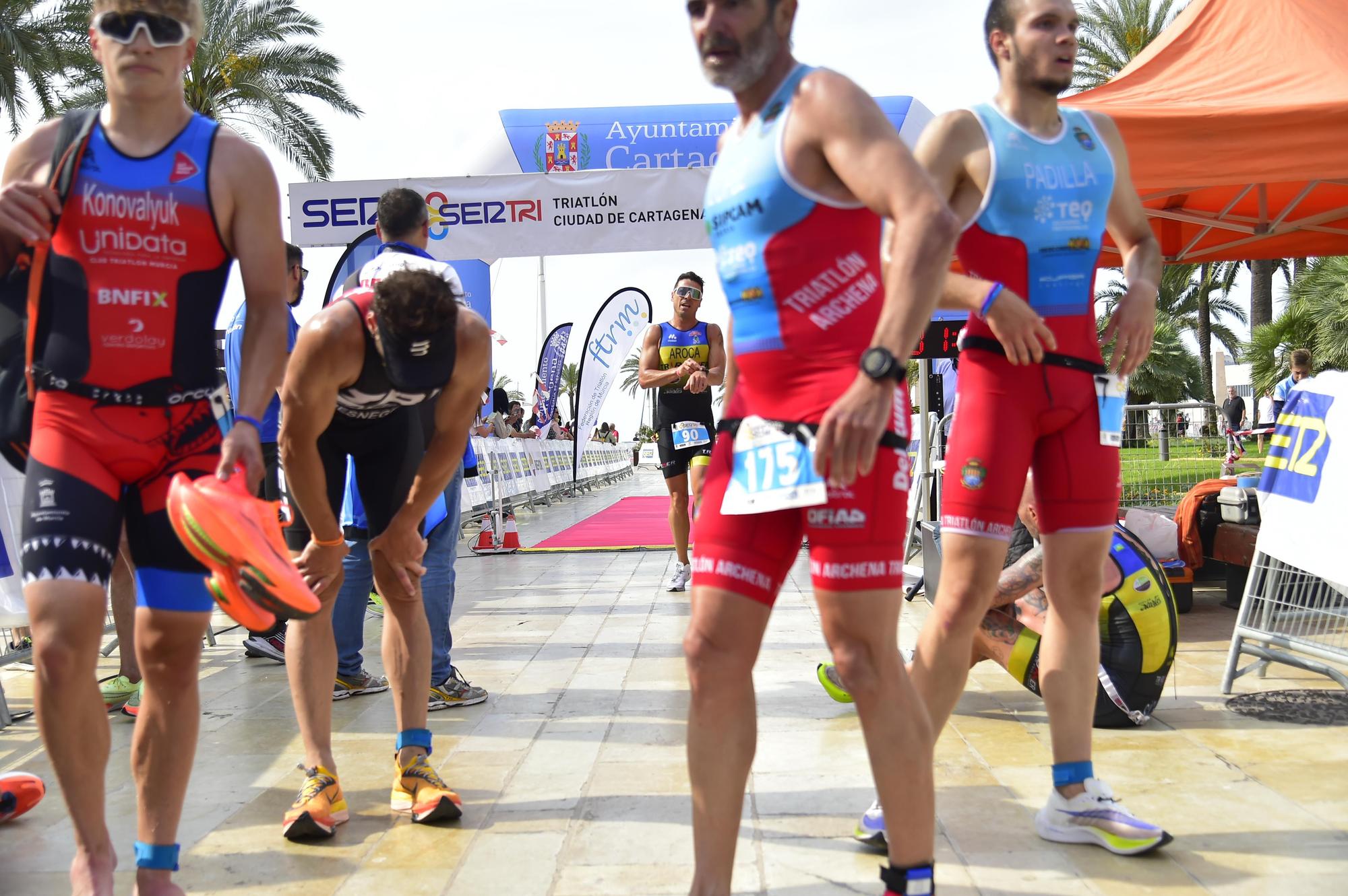 Las mejores fotos del Triatlón Ciudad de Cartagena 2023.