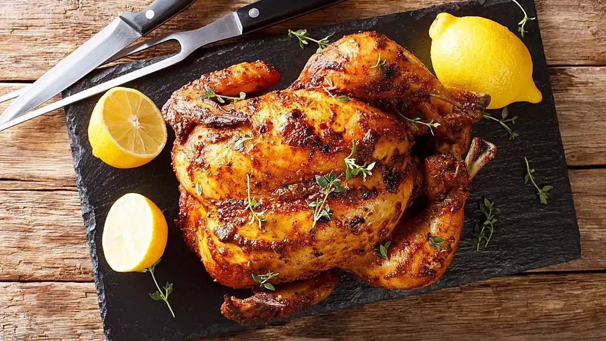 Pollo asado: tíralo si ves algo de esto.