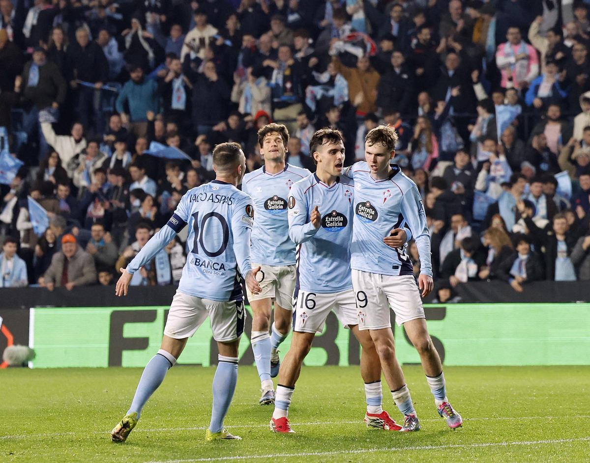 Balaídos vive otra gran noche europea: las mejores fotos del Celta-PAOK