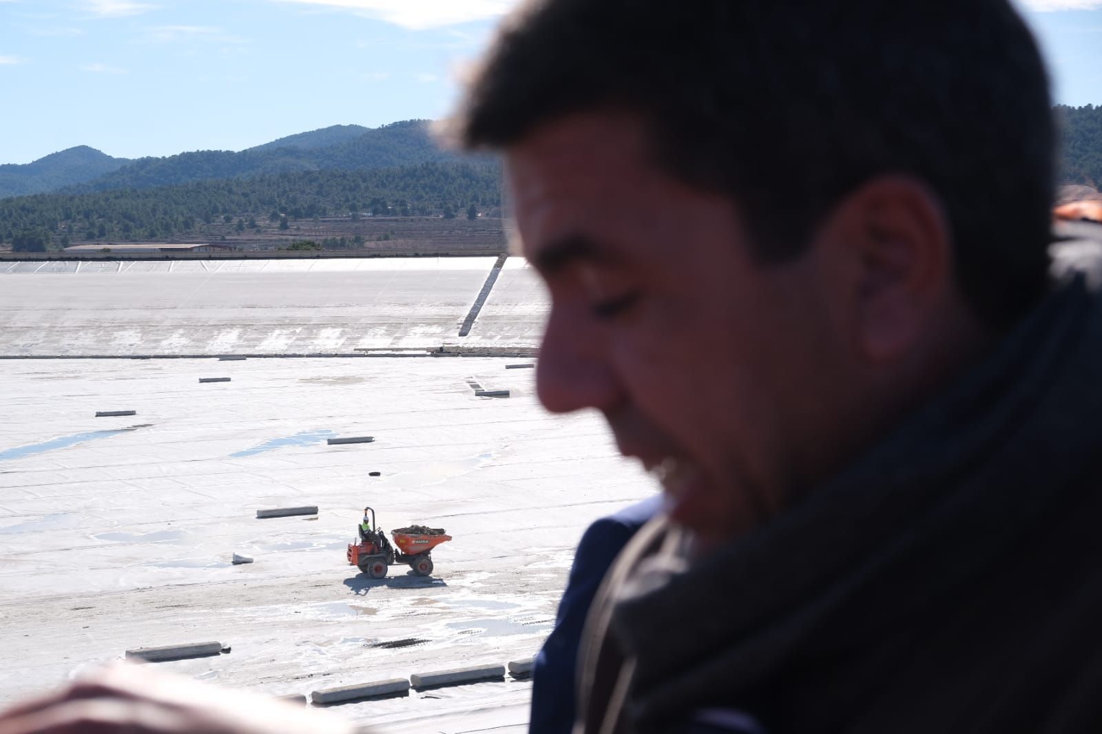 Así son las obras del embalse de El Toscar en Monóvar