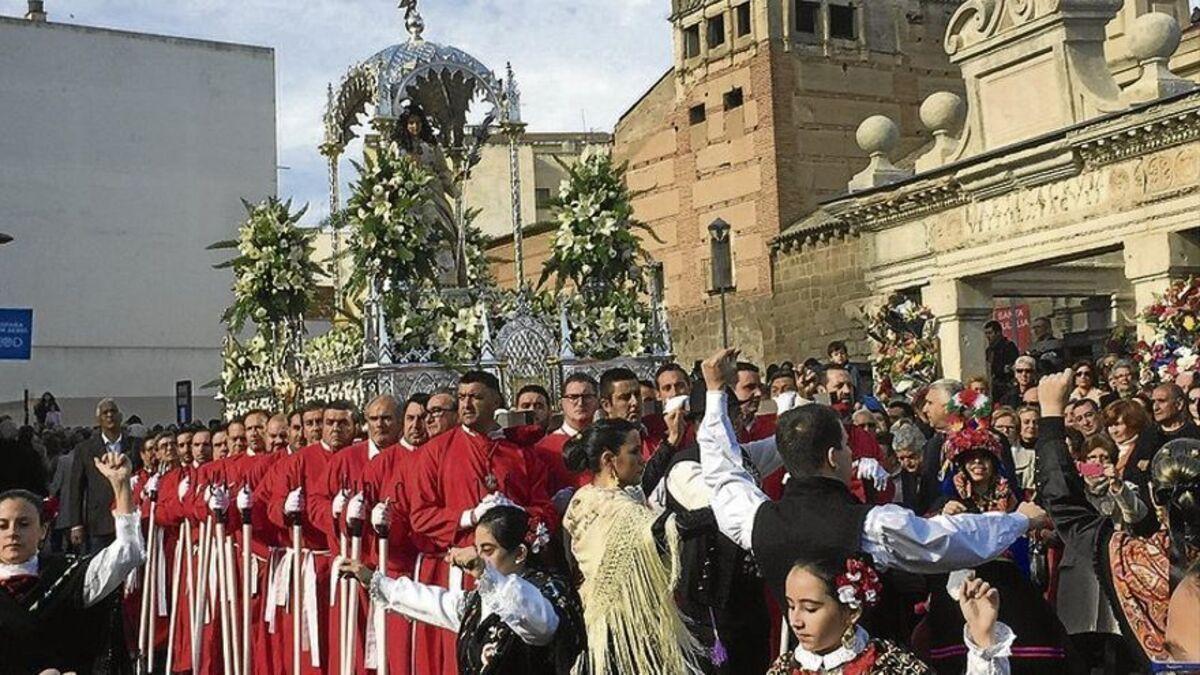 Procesión de la Mártir Santa Eulalia de Mérida.