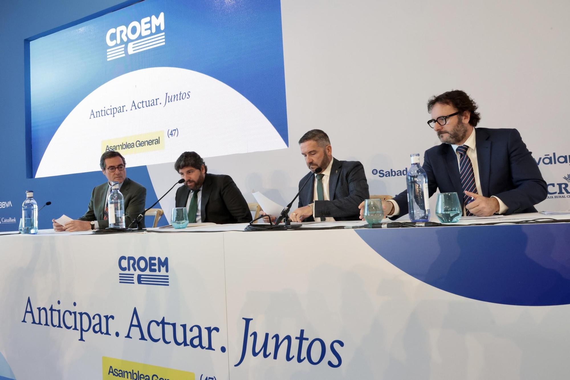 La asamblea general de la Croem en Murcia, en imágenes