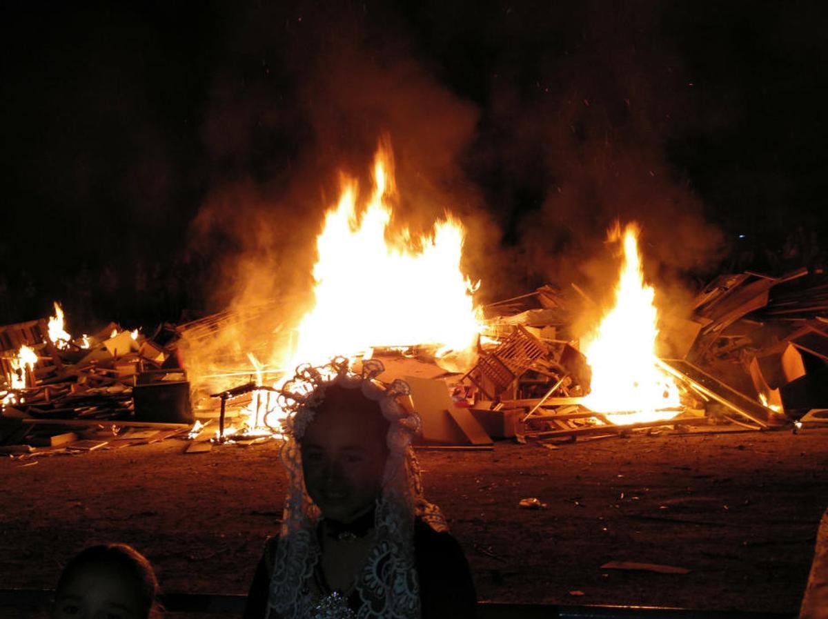 Cremà de la Hoguera Lloixa de Sant Joan d''Alacant