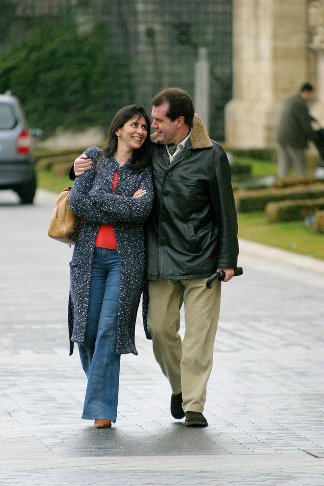 Ana Togores y Jesús Ortiz en Asturias en el año 2004