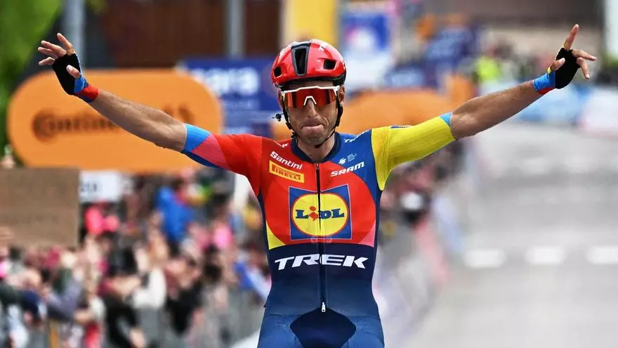 ?pica victoria de Carlos Verona en un Giro que se aleja para Roglic
