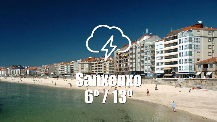 El tiempo en Sanxenxo: previsión meteorológica para hoy, viernes 28 de noviembre