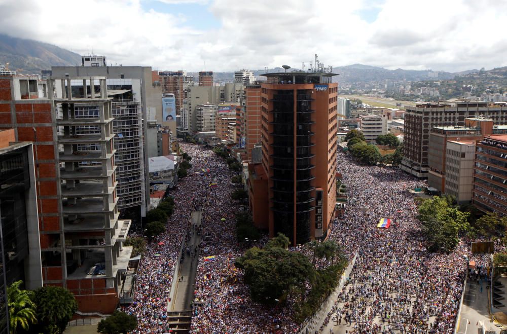 Protestas contra Maduro en Venezuela