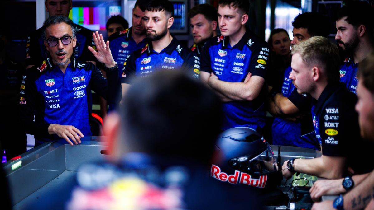 El equipo Red Bull, que dirige Laurent Mekies se reorganiza