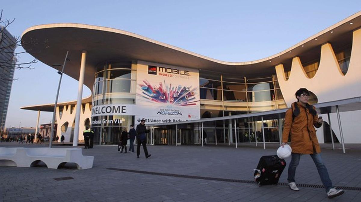 El Mobile World Congress, a Fira Gran Via. El Mobile World Congress, a Fira Gran Via.