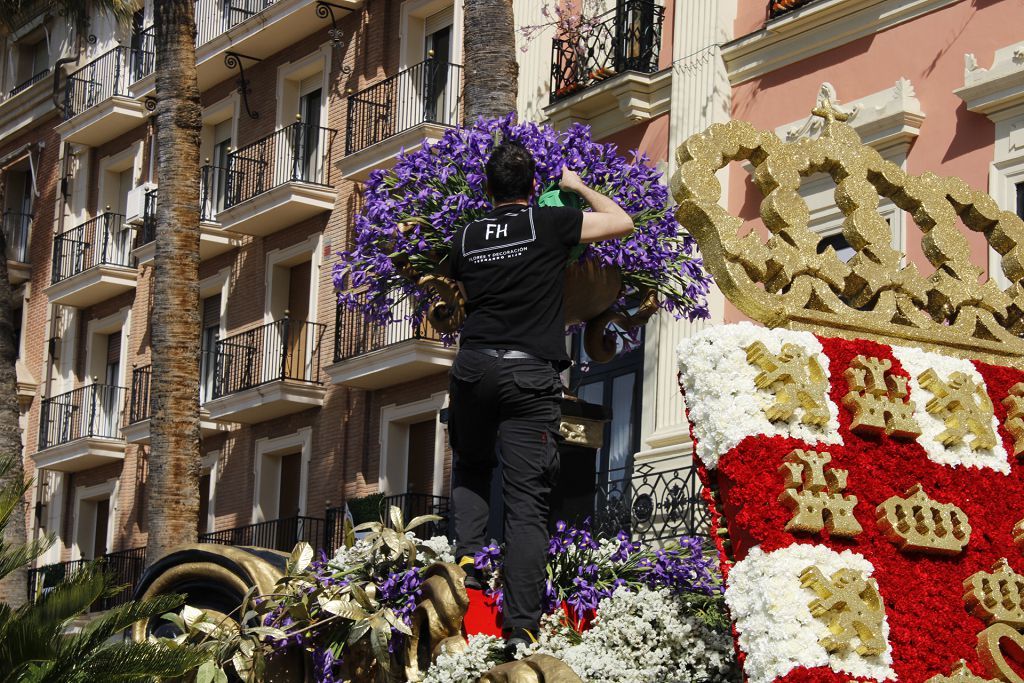 Estas son las carrozas que podrás ver esta tarde en el desfile de la Batalla de las Flores